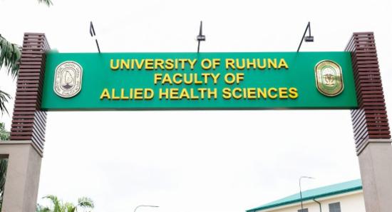 Ruhuna Recruits 2023 Allied Health Students